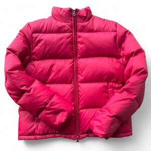 Athletech Down Filled Red Puffer Jacket Coat Women’s Large